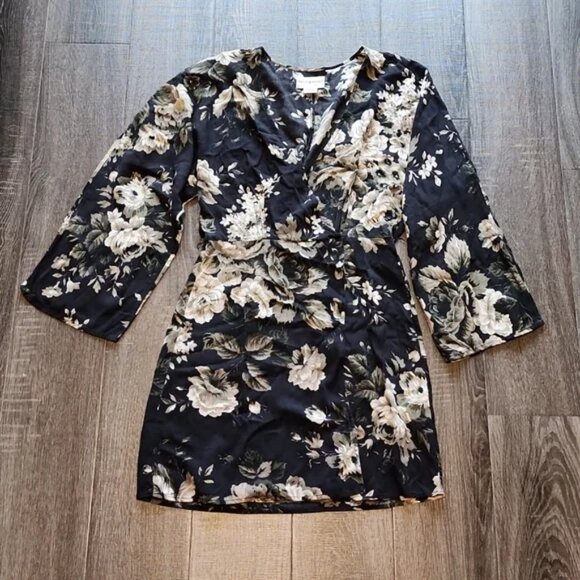 🍁 Ralph Lauren Denim & Supply floral Mini Dress 🍁 - Picture 1 of 6